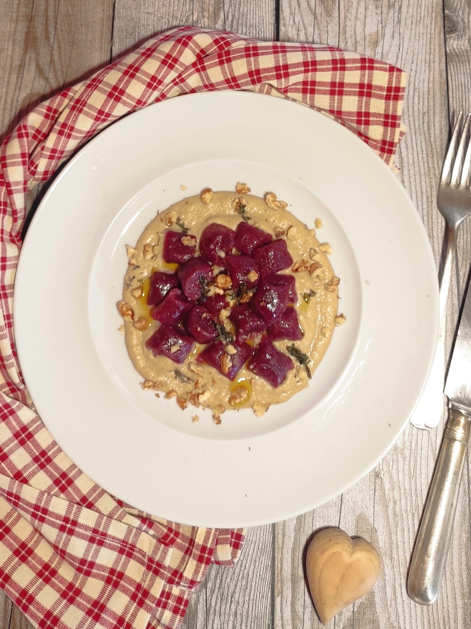 Polenta mit Pilzrahm